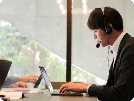 完璧なサポート体制